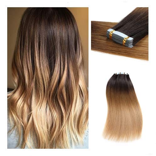 Buy 14 2 6 18 Rinboool Tape In Remy Hair Extensions Ombre