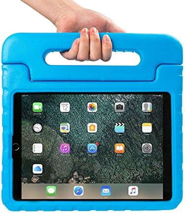 New iPad Pro 10.5 2017 Case, NEESI Kids Case Shock Proof Light Weight Convertible Handle Stand Bumper Cover Case for iPad Pro 10.5 Inch 2017 Release Tablet - Blue