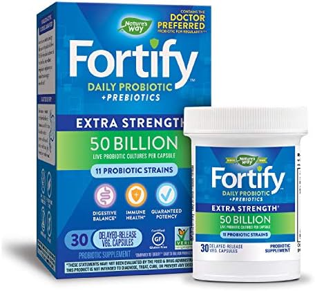Nature’s Way Fortify Extra Strength Daily Probiotic