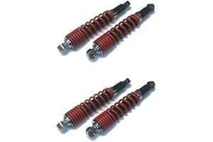 VITAL ALL-TERRAIN (4 Pack) 12" Length 10mm ID Adjustable Shocks Go Kart Cart Go-Cart Minibike Mini Bike