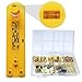 Picture Hanging Kit, Picture Frame Hanger Tool, 222 Pieces Heavy Duty Photo Hanger Accessories with Picture Hanging Wire, Hooks, Nails and Hanger Level