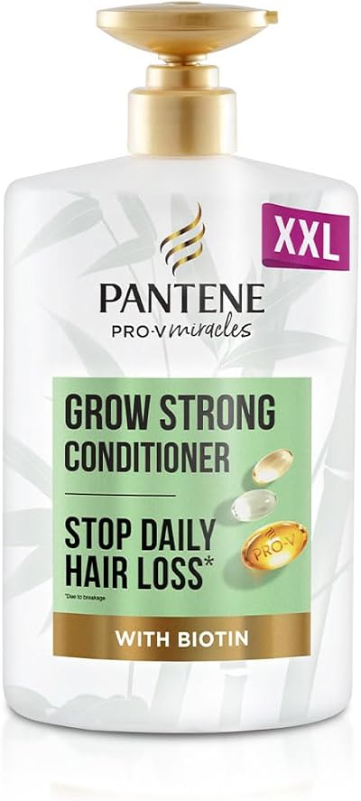 Pantene Pro-V Miracles Grow Strong Conditioner with Biotin 1L Pump