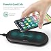 Wireless Charging Pad RAVPower Qi Fast Wireless Charger with 4 Coils 10W for Galaxy S9 S8,Compatible iPhone X 8 Plus 8 & All Qi-Enabled Devices (QC 3.0 Adapter Included)
