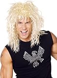 80s Rock Star Wig (blonde) Adult Halloween Costume Accessory