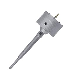 GUICGOC 76mm / 3 inch Concrete Hole Saw with 220mm