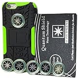 ShieldTronic Best EMF Protection Cell Phone Shield (6 Ct.) - Broad Anti Radiation Protector for Laptops, iPhone, iPad - EMF Protection Products - Effective Quantum Shield Technology in a Gift Box