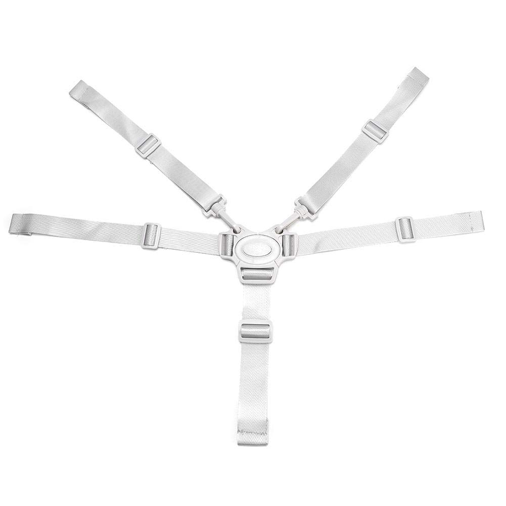 Universal Pushchair Stroller Protector Safety Strap Strap, Cafopgrill Children 5 Point Seat Safety Belt for Children Dining Chair Replacement High Chair Straps Replacement