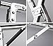SHAREWIN Clothes Drying Rack for Laundry Free Installed Space Saving Folding Hanger Rack Heavy Duty Stainless Steel (59inch-A)