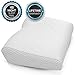 Winjoy Contour Memory Foam Bed Pillow for Sleeping, Orthopedic Pillow for Neck and Shoulder Pain – Neck Pillow for Side Sleepers, Back and Stomach Sleepers, Cervical Pillow for Neck Pain, White
