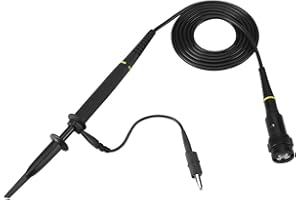 KIMISS P4060 Oscilloscope Probe for High Voltage 2000V 60MHz 1:100 Black Single Pack Durable Test Instrument