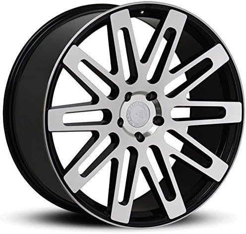 24" Wheels For Range Land Rover HSE Sport 24x10 Inch Black Machined Rims (4)