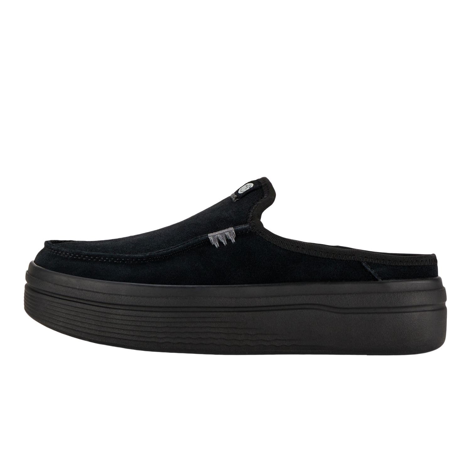 HEYDUDE Austin Lift Classic Black/Black Size 12 | Women's Shoes | Women Slip-on Loafers | Comfortable & Light-Weight Image