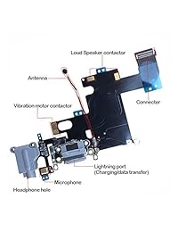 UTechZH - Pieza de repuesto compatible con puerto de carga