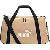 PUMA unisex adult Evercat Accelerator Duffel Bags, Tan/Gold, One-Size US