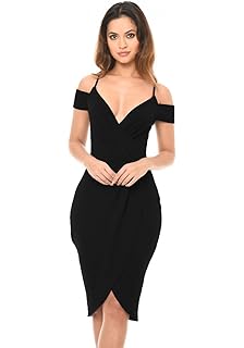 ax paris navy wrap dress