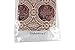 Simhomsen Vintage Burgundy Embroidered Lace Tablecloth Round 70 Inch