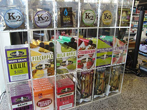 Cigar, Blunt Wraps or Candy Display Case Point of Sale Counter Rack Retail Cabinet Organizer (4090) - Thumbnail 3