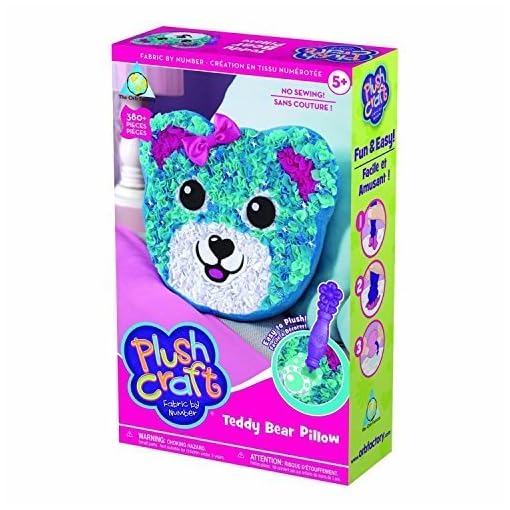 Orb Factory PlushCraft Teddy Bear Pillow Kit