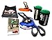 HopOn Skyline Beginners 50ft Slackline Kit with Help Line, Tree Guards and Ratchet