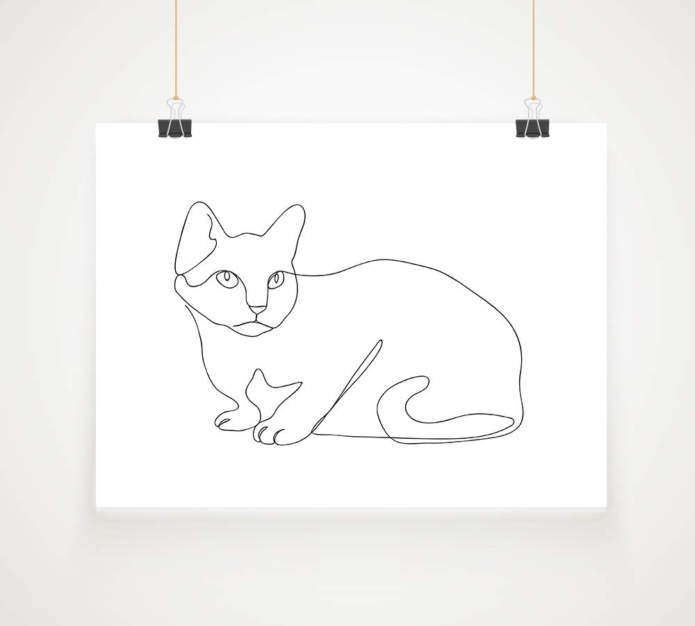 Amazon.com: Cats Wall Art - 11x14 