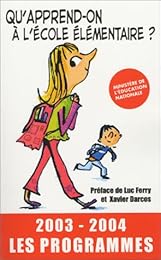 Qu'apprend-on à l'école élémentaire ?