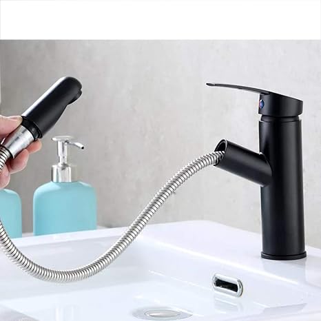 Bathroom Products Pull Basin Wash Head Hot And Cold Wash Basin