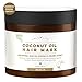 Calily Life Organic Coconut Oil Hair Mask with Natural Dead Sea Minerals, 17 Oz. – Repairs Damaged Hair, Hydrates, Shines, Moisturizes & Softens - Increases Natural & Healthy Hair Growth [ENHANCED]