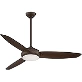 Minka-Aire F465L-ORB Concept IV 54" Ceiling Fan with LED Lights, Oil Rubbed Bronze