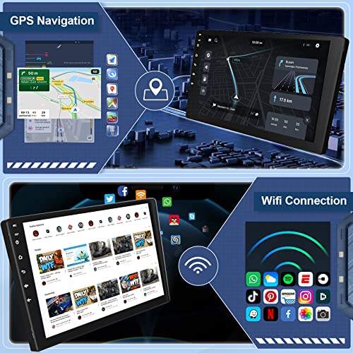【2+64GB】 Hodozzy Carplay Android Radio for Peugeot 508 2012-2016.9 Inch Touchcreen Bluetooth Car Stereo Hands-Free with Android Auto/GPS/WiFi/FM/RDS/HiFi/USB+Canbus…