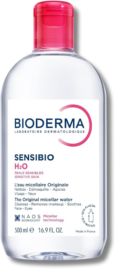 Bioderma Sensibio H2O Micellar Water 500ML Soothing Makeup Remover