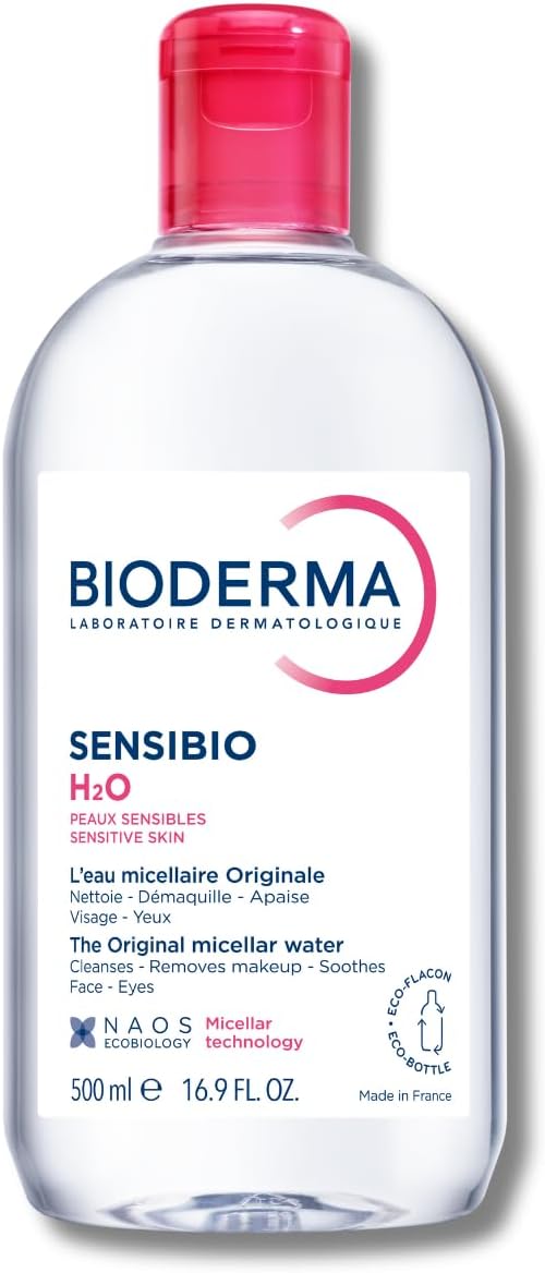 Bioderma Sensibio H2O Micellar Water 500ML Soothing Makeup Remover
