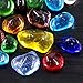 Swpeet 1 Pound Multicolor Lampwork Glass Small Tumbled Chips Stone Gemstone Chips Crushed Pieces Irregular Shaped Stones Crystal Chips Stone Perfect for Jewelry Making Home Decoration