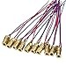DTOL 10 X Mini Laser Dot Diode Module Head WL Red 650nm 6mm 5V 5mW Pack of 10