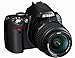 Nikon D40 6.1MP Digital SLR Camera Kit with 18-55mm f/3.5-5.6G ED II Auto Focus-S DX Zoom-Nikkor Lens