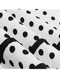 qiulna Patchwork mujer Polka Dot Bowknot Vintage años 50 partymidi vestido de Swing