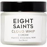 Eight Saints Skincare Cloud Whip Vitamin C Face Moisturizer Day Cream, Natural and Organic Face Cream For Women, Anti Aging Cream For Face To Reduce Fine Lines and Wrinkles, 2 Ounces (Unscented)