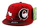 Chicago New Leader Bull Head Skyline Bulls Colors Red Black Era Snapback Hat Cap