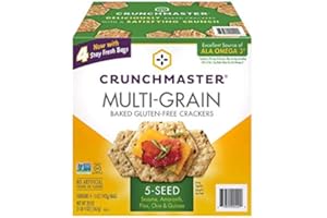 TH Foods Crunchmaster 5 Seed Multi-Grain Cracker , 20 Ounce (Pack of 1)