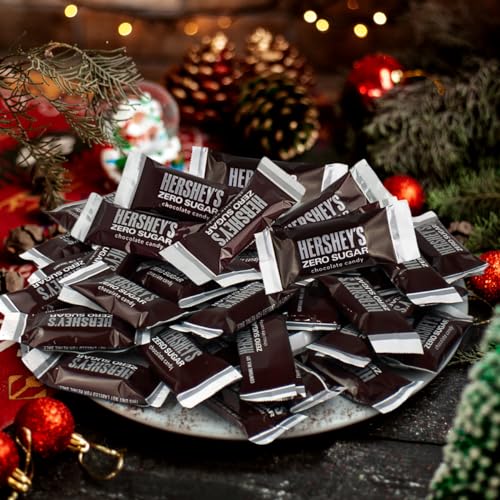 Hershey’s Zero Sugar Milk Chocolate Miniature Bars Candy Individually