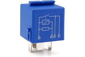 WUJEXUHE 4 Pin Multi Purpose Relay 61-36-6-915-327 61366915327 Fit for BMW 1 3 4 5 6 7 Series Fit for X1 X3 X5 X6 Z3 Z4 Z8 Fit for Mini R50 Fit for Ghost Fit for Wraith Fit for Dawn, Blue