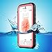 iPhone SE/5/5s Waterproof Case, iThrough iPhone SE Underwater Case, Dust Drop Snow Shock Proof, Heavy Duty Protective Carrying Case Cover for iPhone SE 5S 5(Pink)