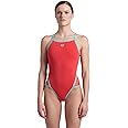 ARENA Women's Icons Solid Sports Swimsuit Super Fly Back Racing Training Competitive Swim Bathing Suit Athletic Swimwear