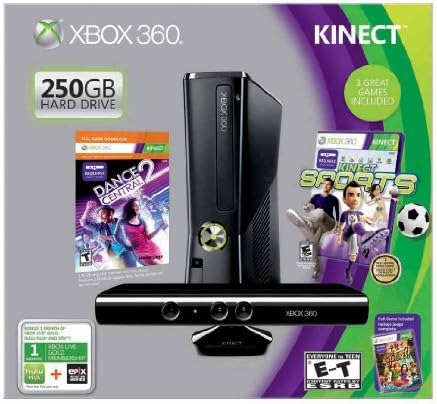 Nintendo Switch Microsoft Xbox360 XBOX 360 4GB + KINECT Amazon.com: Xbox 360 4GB with Kinect Holiday Value Bundle (Amazon
