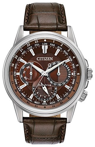 Citizen Watches Men's BU2020-29X Eco-Drive Brown One Size