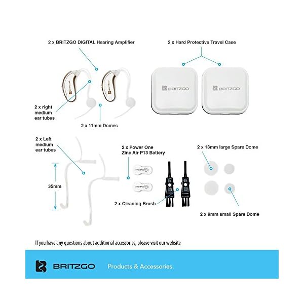 Hearing-Amplifiers-with-Digital-Noise-Cancelling-2-Pack-by-Britzgo-BHA-702S-1-Year-Warranty Hearing-Amplifiers-with-Digital-Noise-Cancelling-2-Pack-by-Britzgo-BHA-702S-1-Year-Warranty