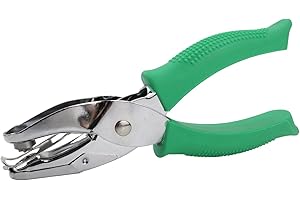 Aacehlh 1/4 Inch Star Shaped Hole Puncher, Handheld Single Hole Paper Punch, One Hole Paper Punch for DIY Craft Paper Scrapbook Puncher Hand Tool