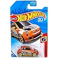 Hot Wheels 2018 50th Anniversary HW Daredevils Fiat 500, Burnt Orange