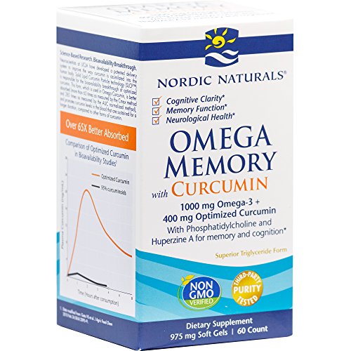 Nordic Naturals - Omega Memory, Supports Optimal Brain Health, 60 Soft Gels