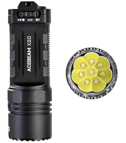 ACEBEAM X20 SFT-25R HI LED - Green X20 8X SFT-25R HI 6500K LEDs
