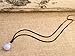 COAI Natural Blue Lace Agate Stone Bead Pendant Adjustable Cord for Girls Women